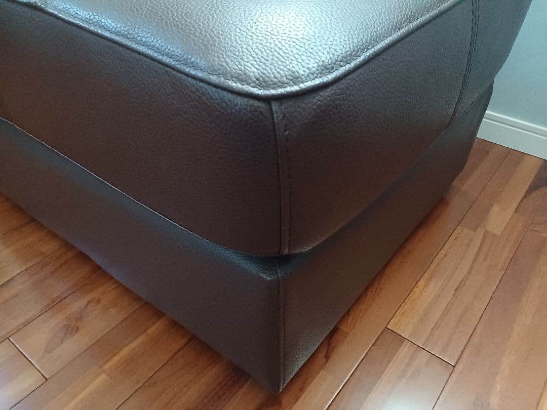 ※まぁちゃん　sofit オットマン 本革 ブラウン