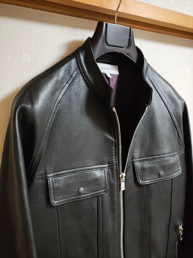 ヤ*ン様 VAINL ARCHIVE/ヴァイナルアーカイブ レザージャケット ラ