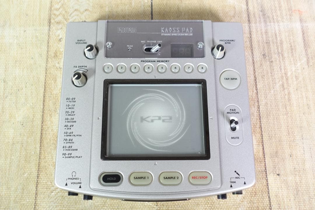 DJ機材 KORG KAOSS PAD KP2