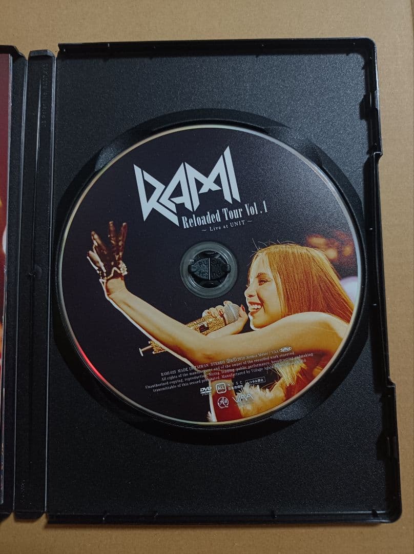 RAMI DVD Reloaded Tour Vol.1 通常盤 + オマケ7点