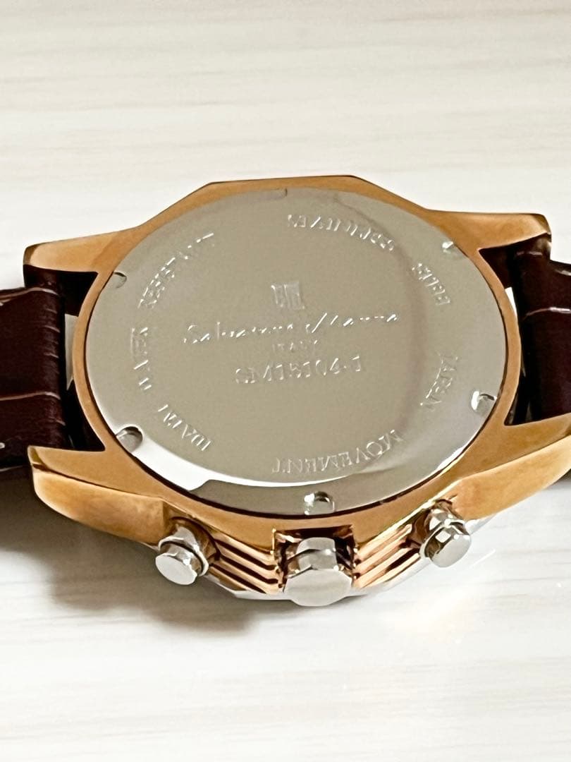 【電池交換済み】　サルバトーレマーラ クロノグラフ メンズ