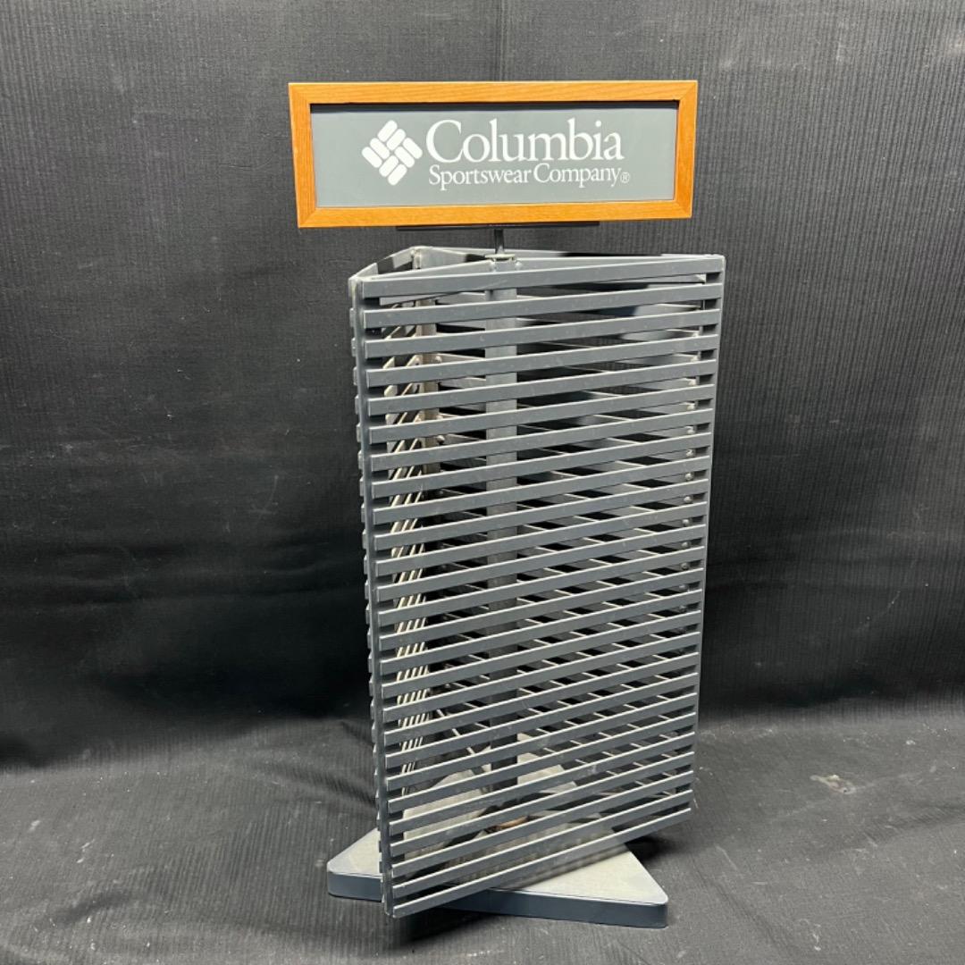 〇Bi1065 Columbia 什器 看板 三角 回転