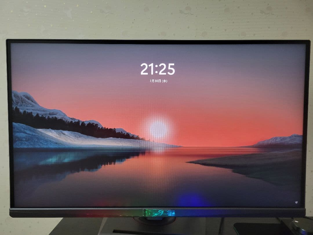 ASUS ROG STRIX XG27AQC ゲーミングモニター 本体