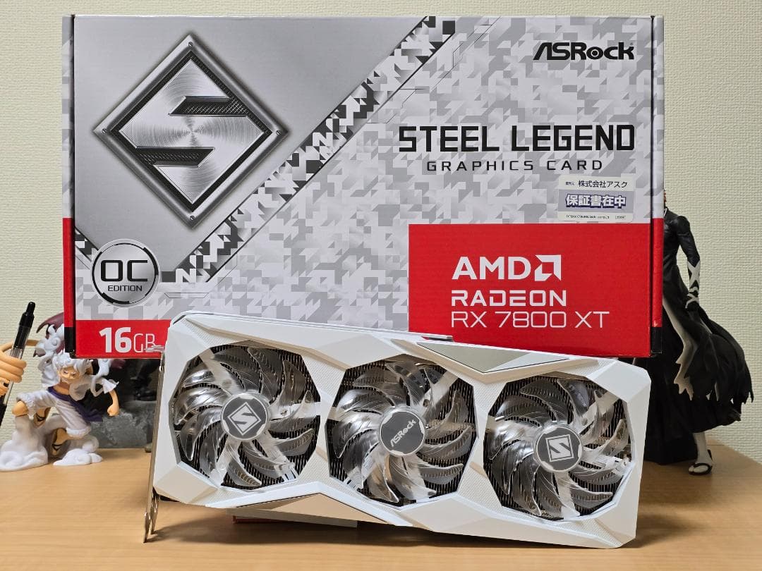 グラフィックボード・グラボ・ビデオカード Radeon RX 7800XT Steel Legend 16G OC