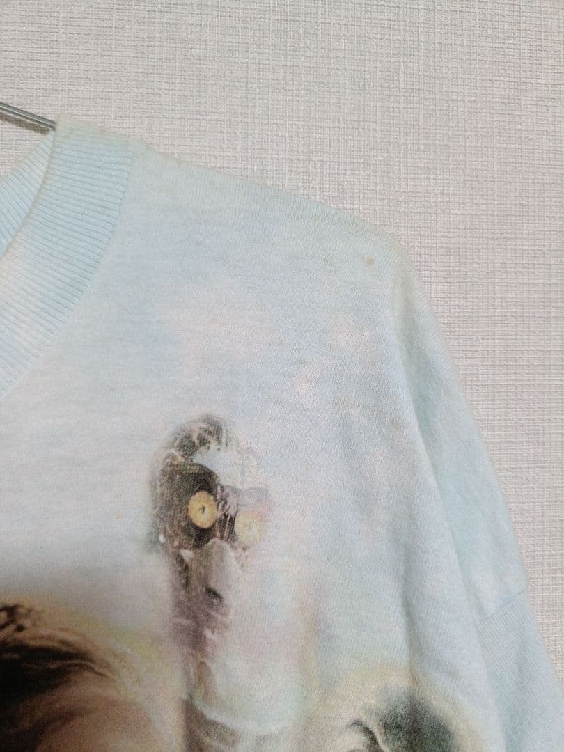 訳あり　スターウォーズ 　リキッドブルー 半袖Tシャツ タイダイ柄