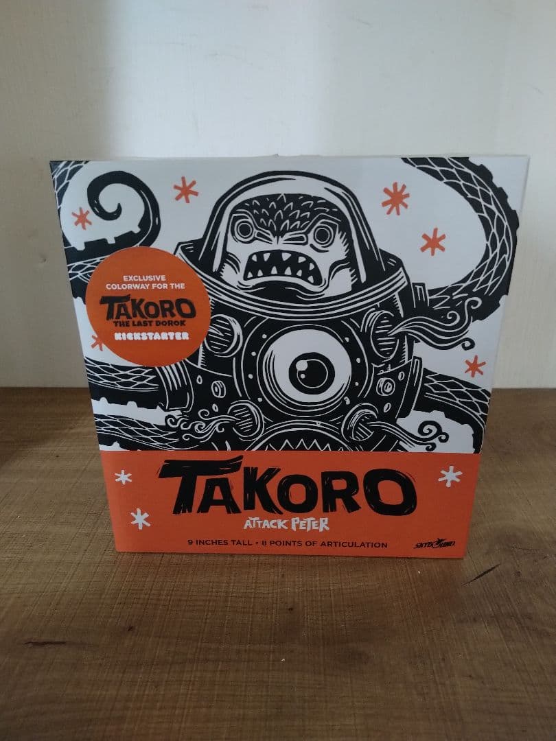 アタック・ピーター Takoroフィギュア 白×黒　留之助　新品未開封