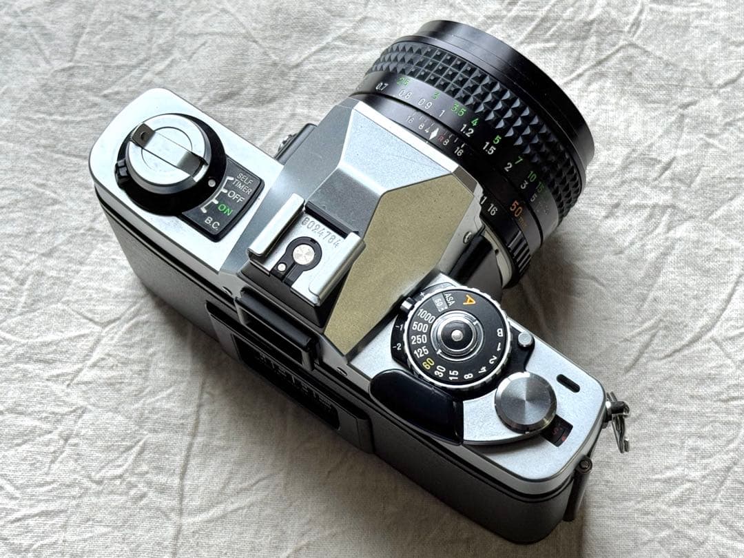 ⌘完動品！ モルト交換済み！ 作例あり MINOLTA XG-S⌘