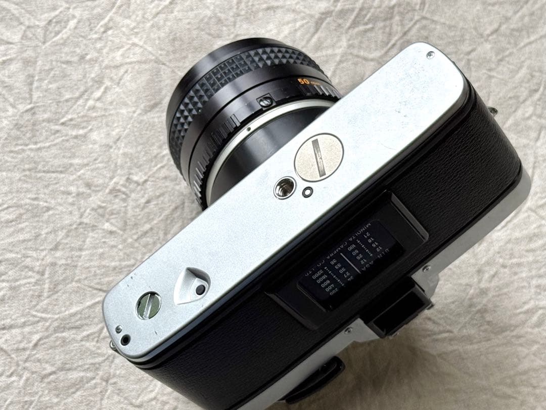 ⌘完動品！ モルト交換済み！ 作例あり MINOLTA XG-S⌘