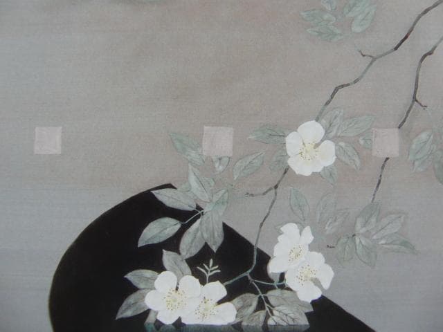 北田 克己、迎え花、厳選、希少画集画、新品高級額 額装付、きただ かつみ