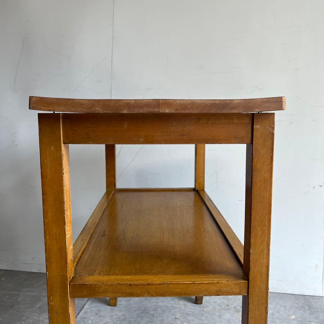 ヴィンテージ サイドテーブル 展示台 昭和レトロ z543