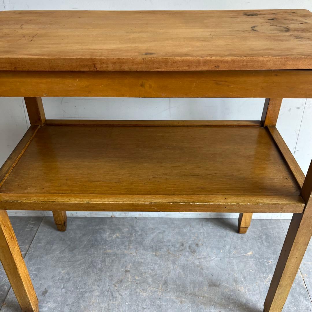 ヴィンテージ サイドテーブル 展示台 昭和レトロ z543