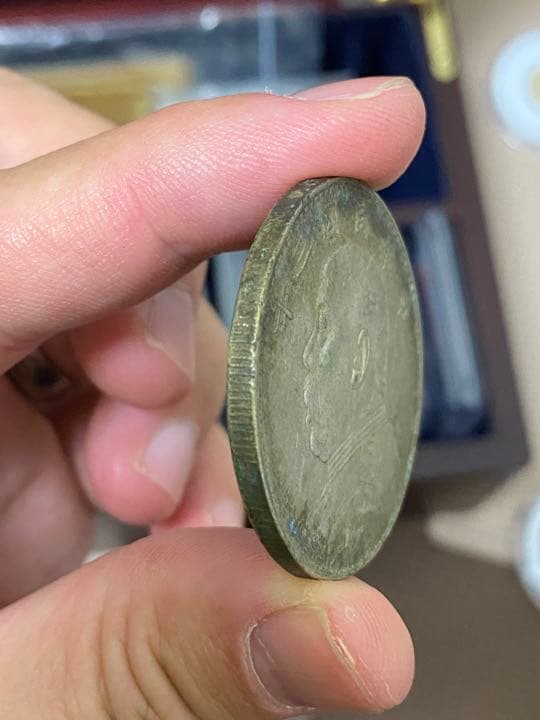 中国銀貨　民国3年　甘肃 壹圆 本物保証