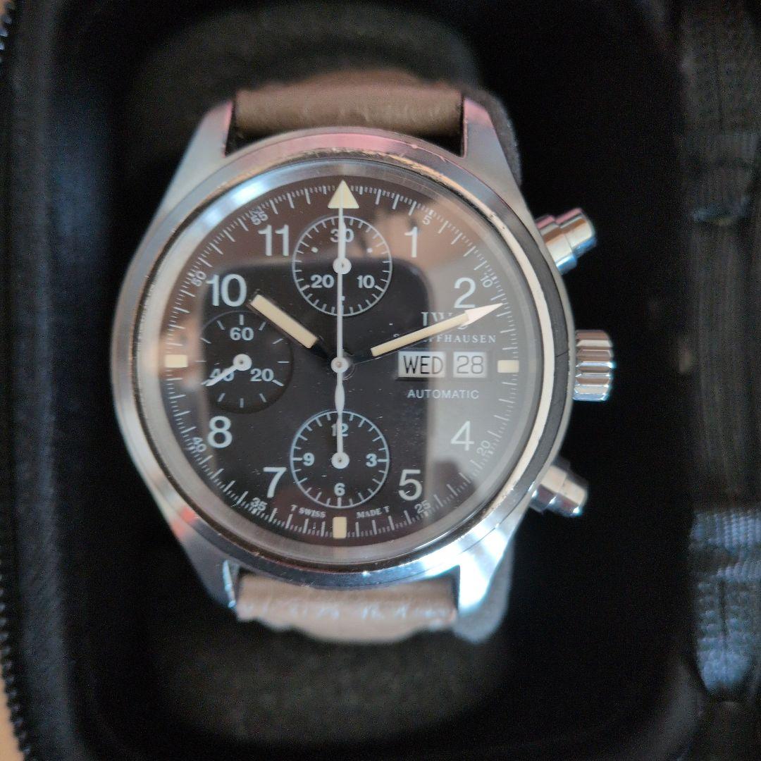 IWC 自動巻き クロノグラフ 腕時計