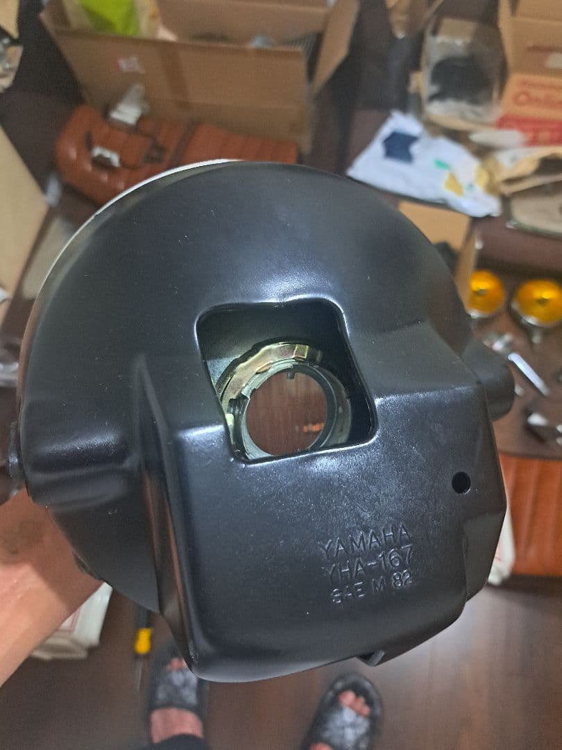 xjr400 純正ヘットライト　ライトステー