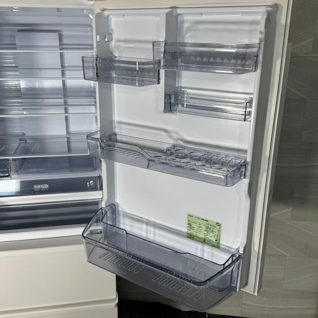 AQUA 458L 4ドア 冷蔵庫 大型 2023年製 高年式 d4077