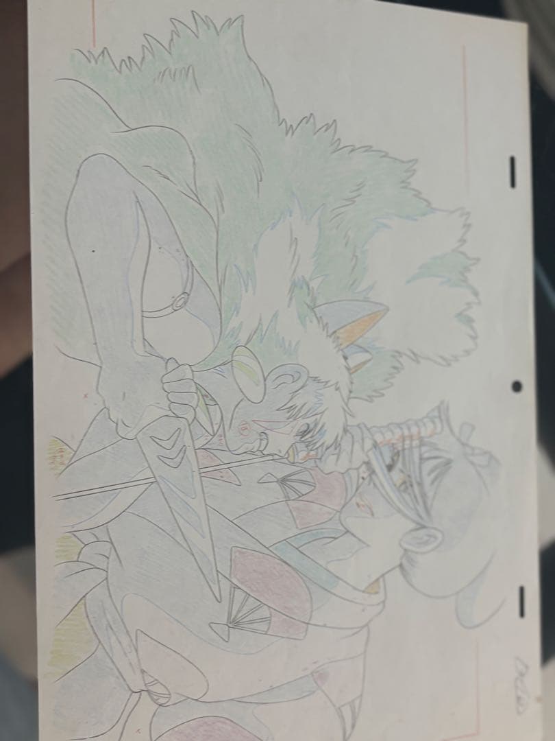 もののけ姫 サンとエボシ御前　セル画