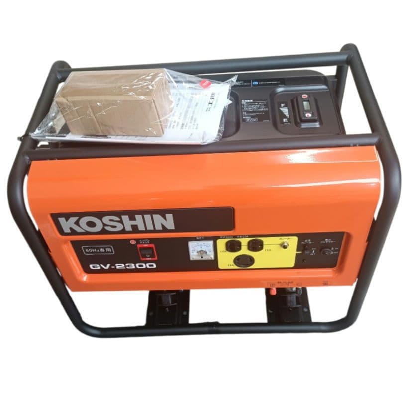 【展示品】工進(KOSHIN) 発電機GV-2300 60Hz用