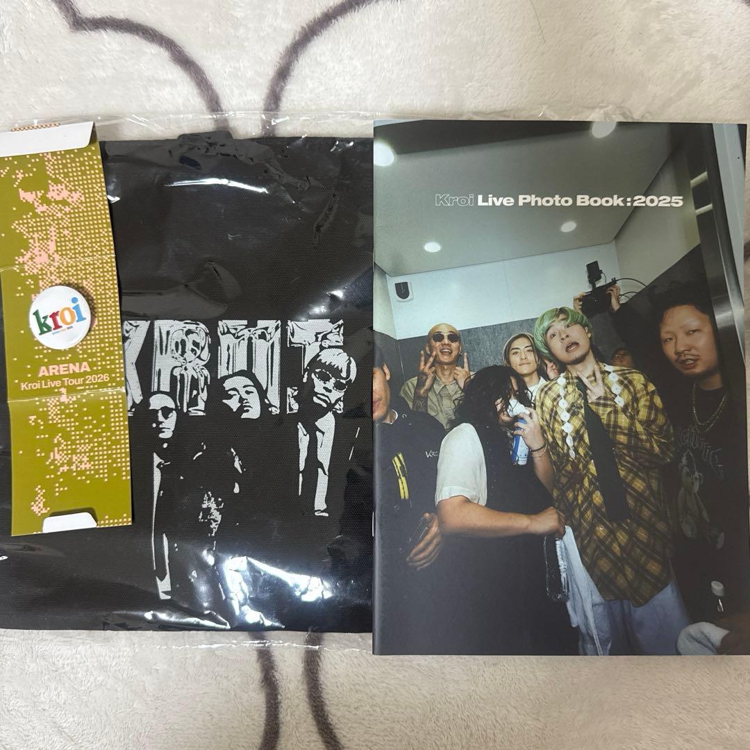 Kroi アリーナツアー限定トートバッグ+フォトブック+缶バッジ