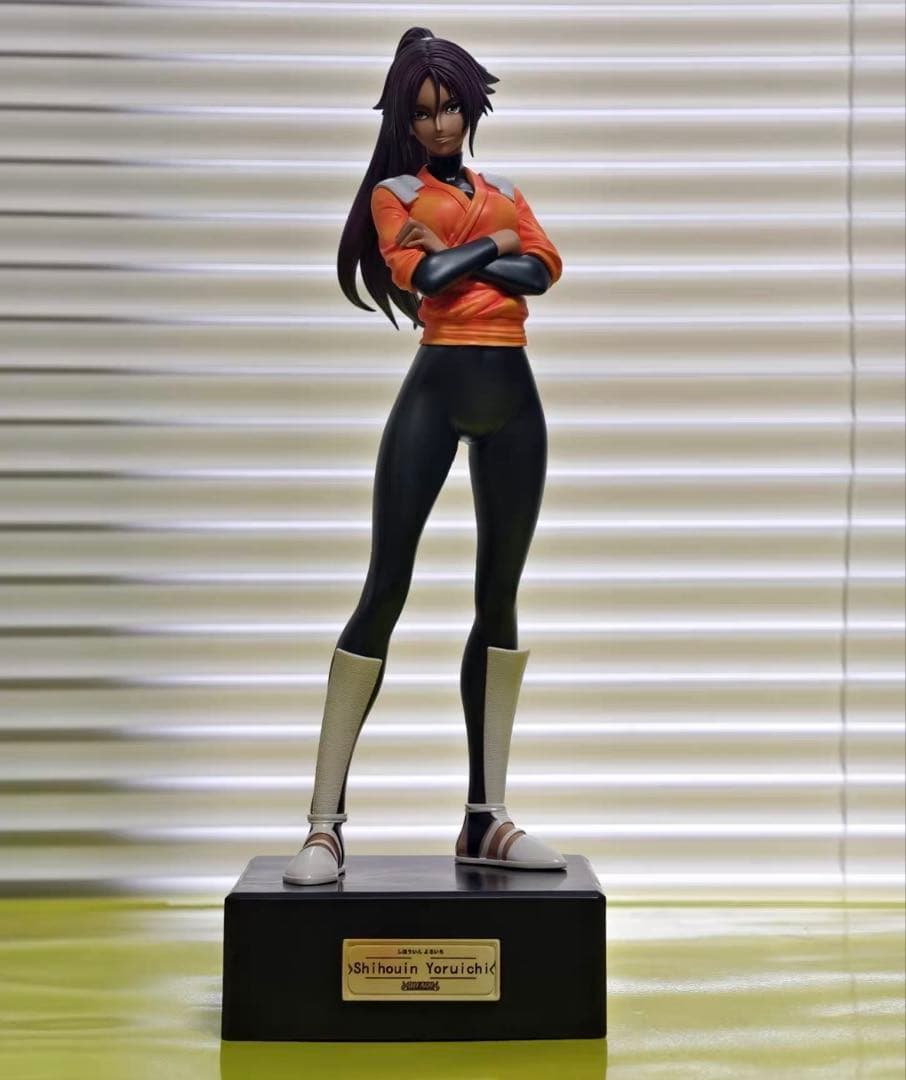 BLEACH 四楓院夜一 ガレージキット ガレキ スタチュー②①