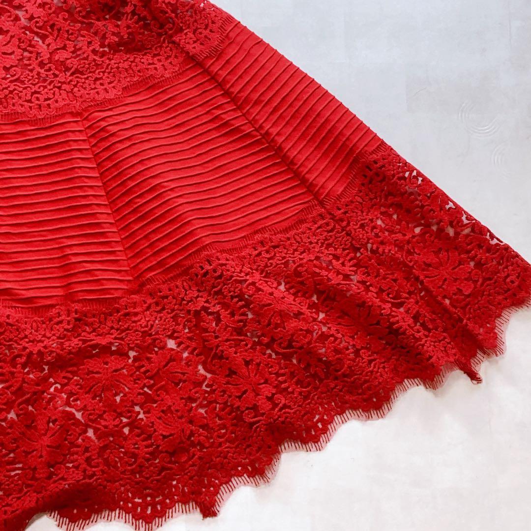 極美品 タダシショージ 日本未発売 ロングドレス コードレース シースルー