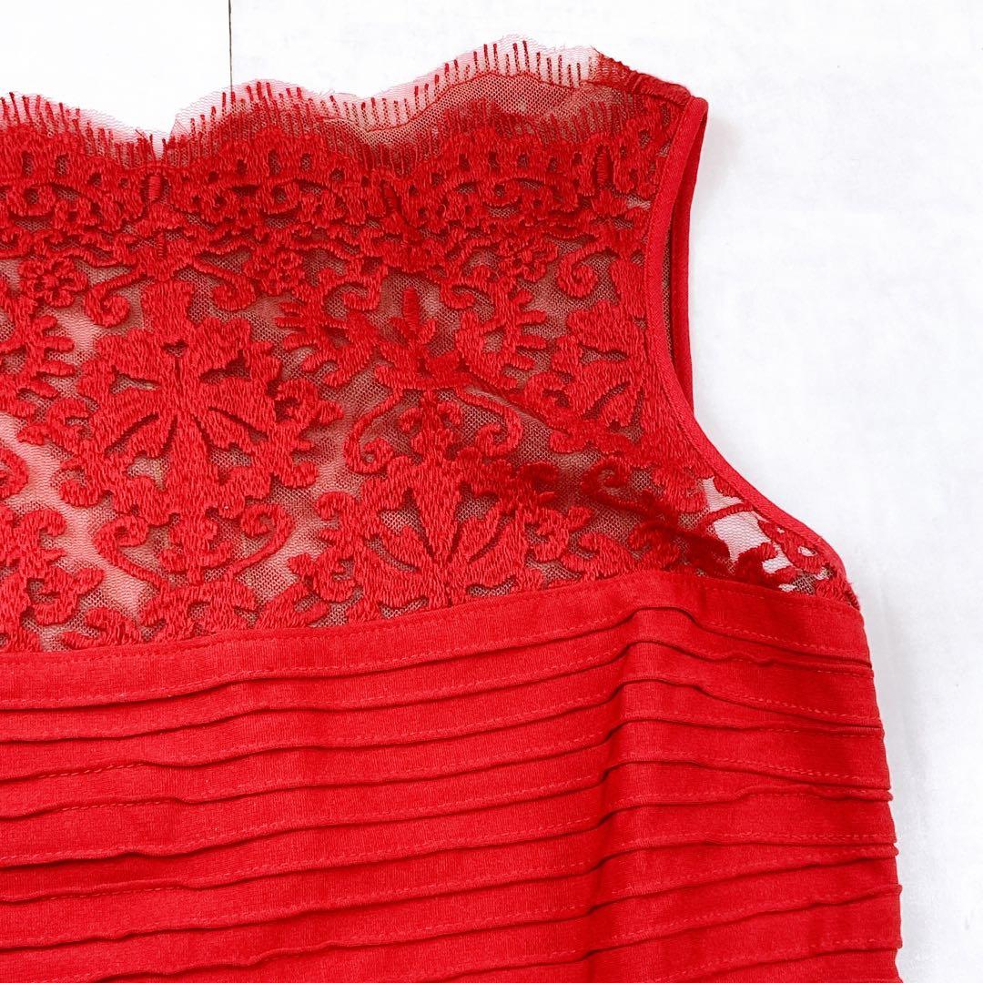 極美品 タダシショージ 日本未発売 ロングドレス コードレース シースルー