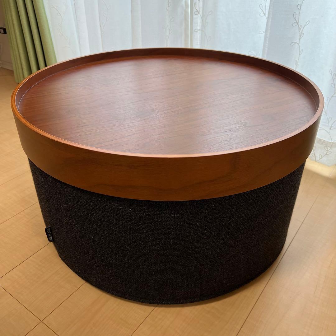 アクタス　【ドラムスパフ　ソフトライン】ウォルナット