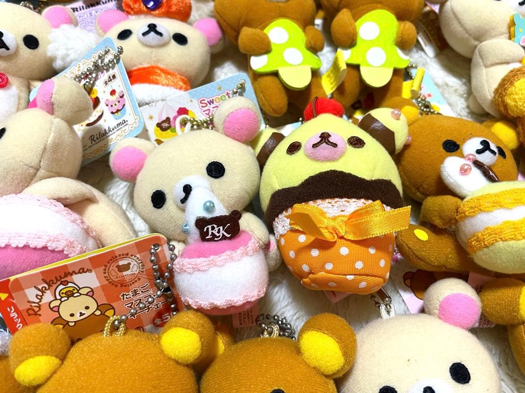 リラックマ コリラックマ キイロイトリ 平成 レア マスコット チェーン 大量