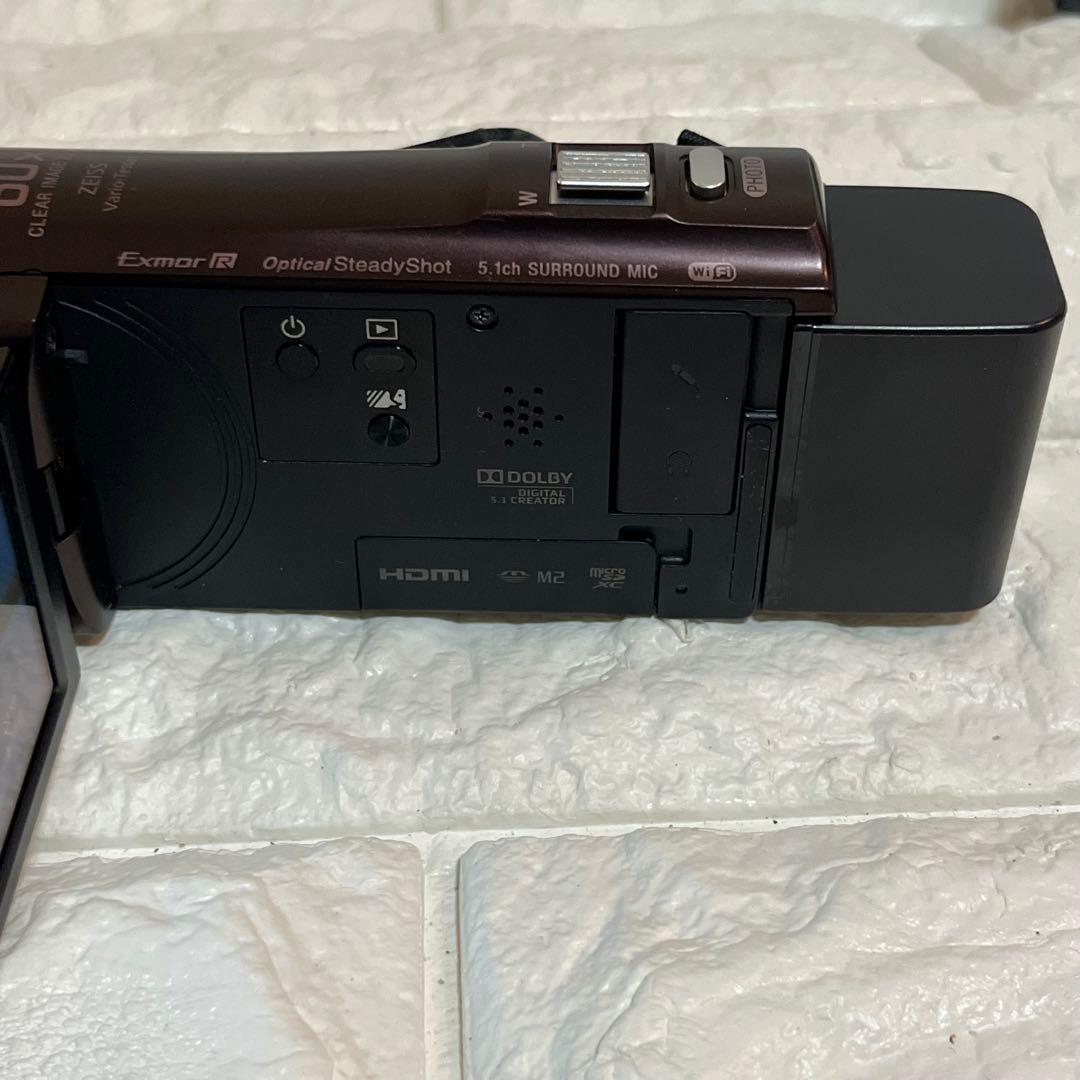 SONY HDR-CX480 HDビデオカメラ ハンディカム ボルドーブラウン