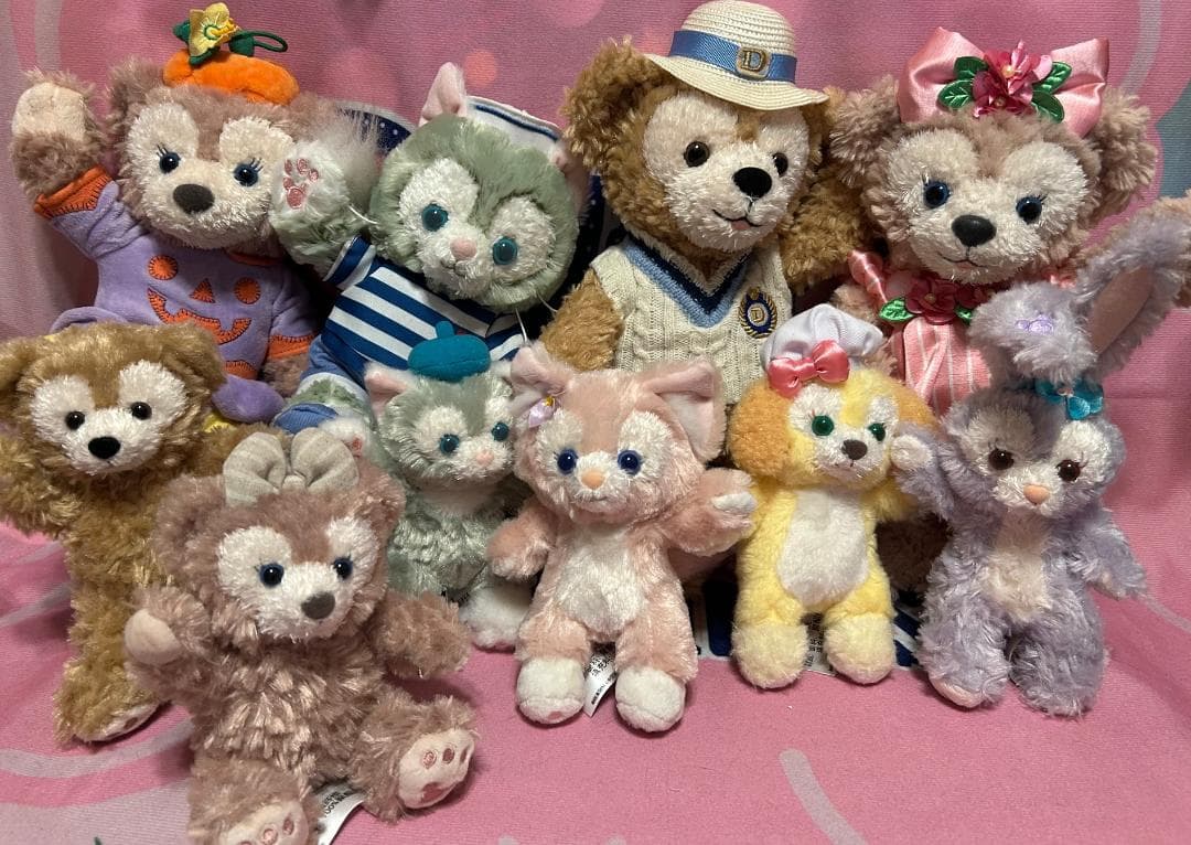 いかさダッフィー＆Friends 10点セット