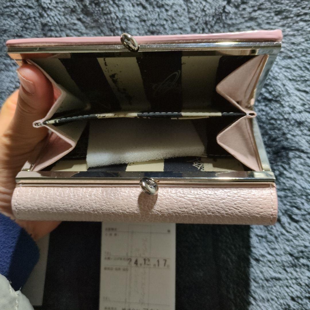 希少品オンライン限定 EXECUTIVE口金二つ折り財布ピンク保証&納品書付