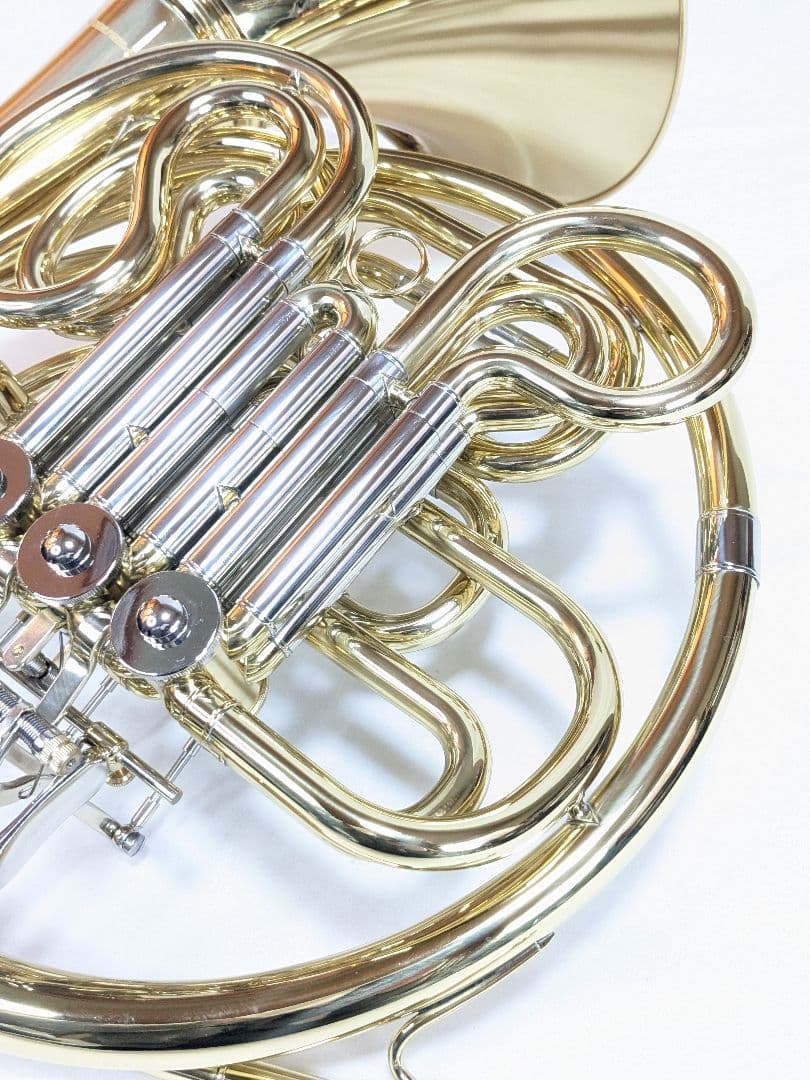 美品 PLAYTECH フレンチホルン プレイテック PTHR-300