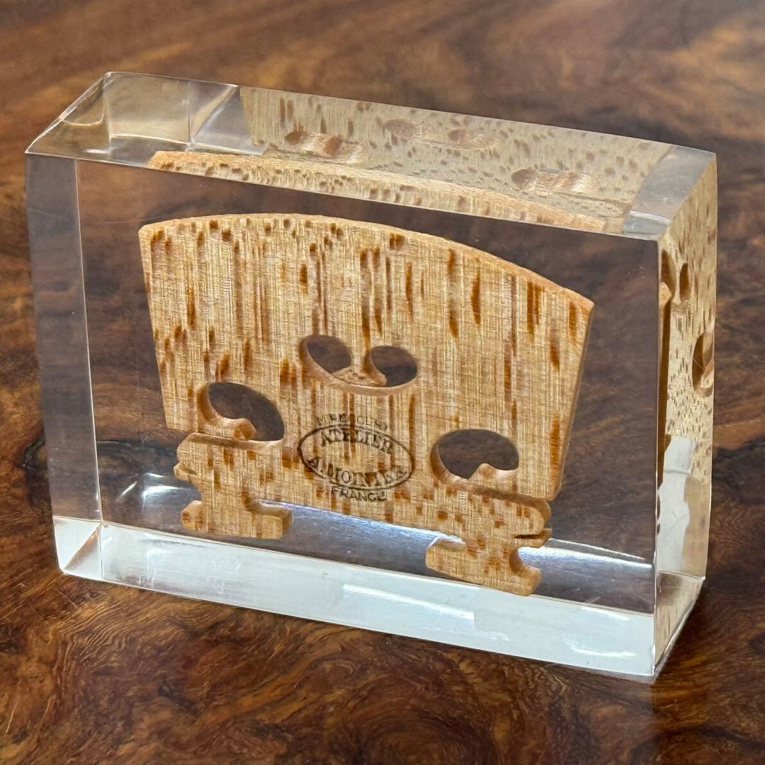 【希少】ATELIER A.MOINIER 駒入りペーパーウェイト フランス製①