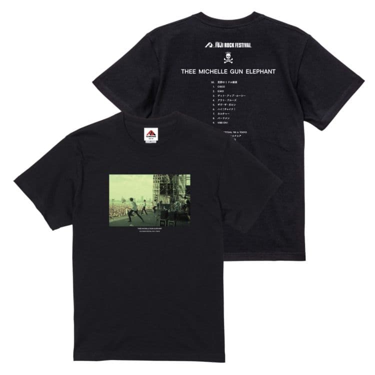 ミッシェルガンエレファント PARCOミュージアム限定Tシャツ チバユウスケ