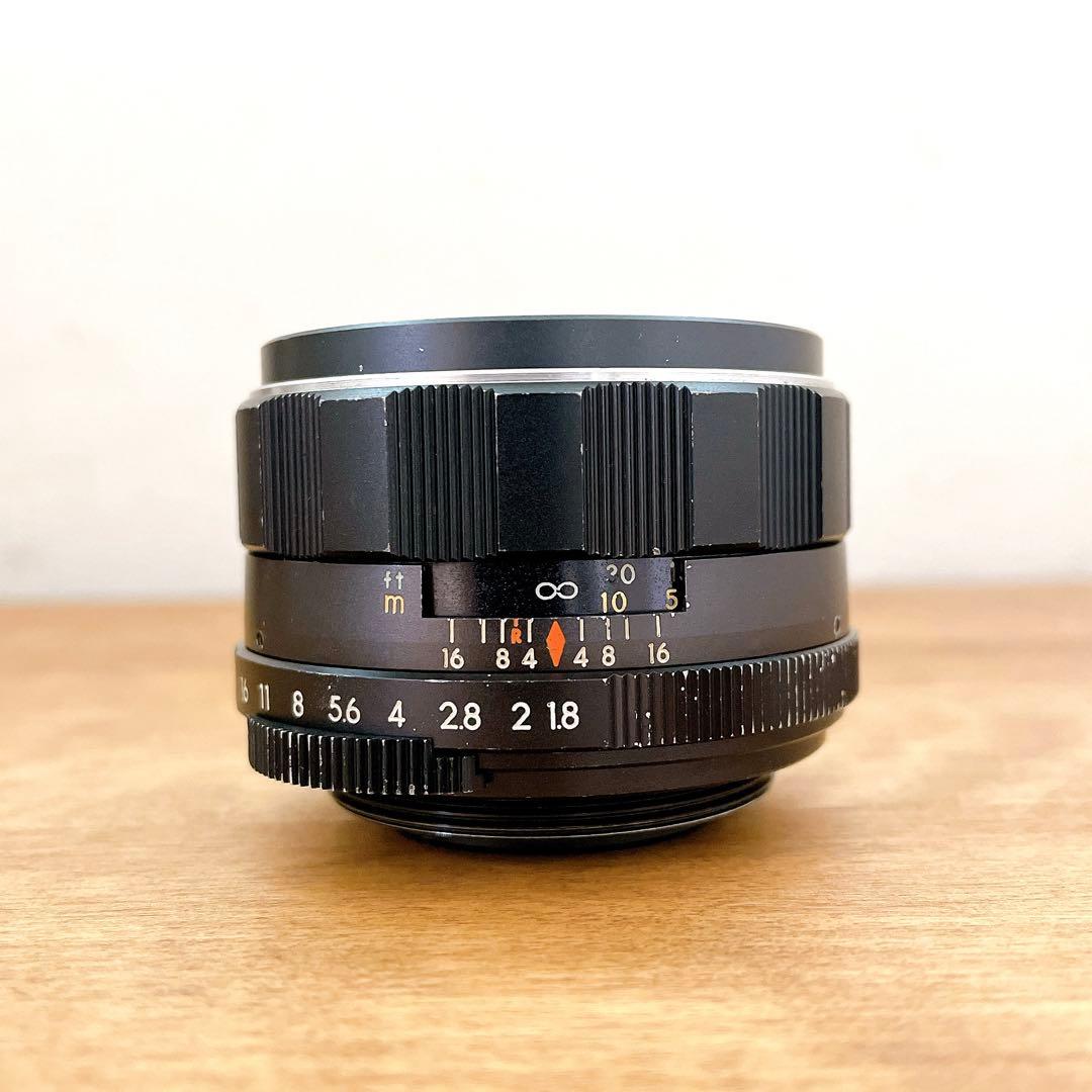 【前期型】Super Takumar 55mm f1.8 分解清掃済み