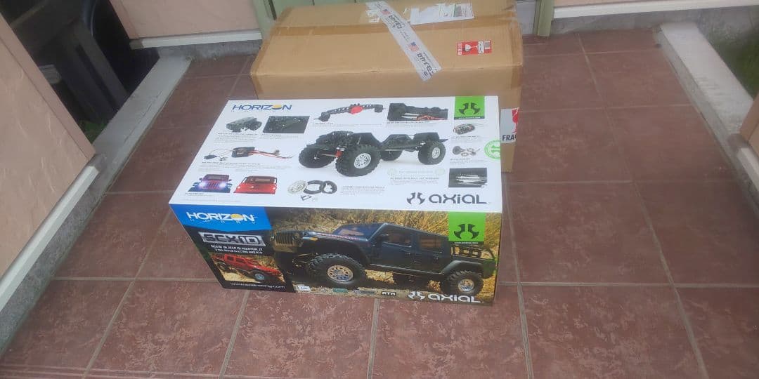 SCX10Ⅲ ジープ グラディエーター RTR バッテリー付 充電器は別