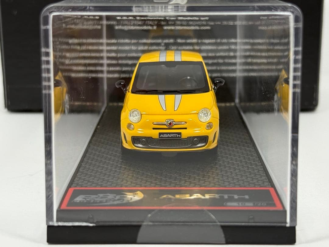 限定20 1/43 Abarth 695 Giallo Modena アバルト