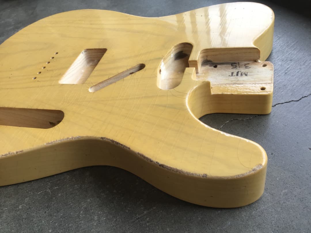 MJT Telecaster テレキャスターボディアッシュ TV JONES