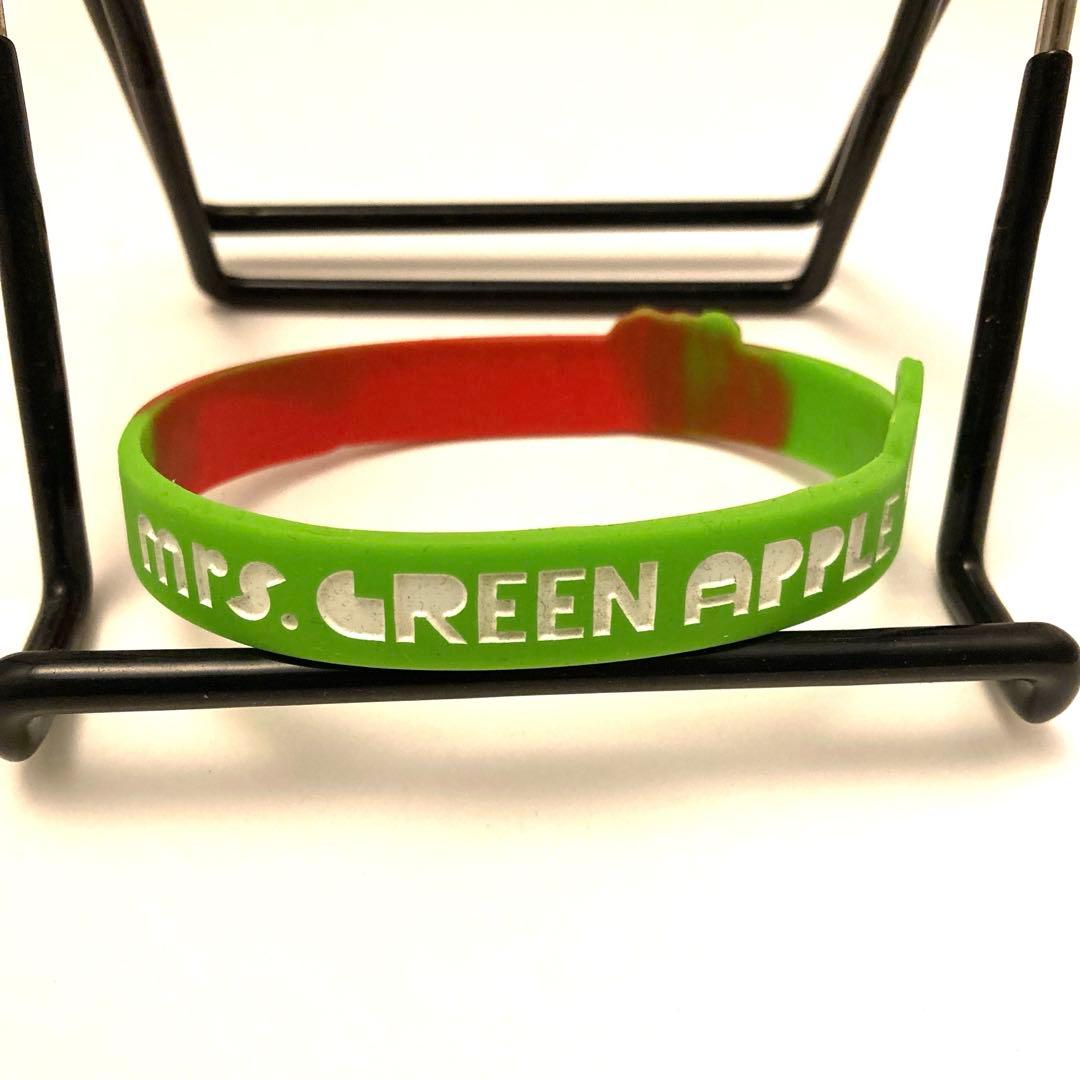Mrs. GREEN APPLE ラバーバンド 赤色のグリッター