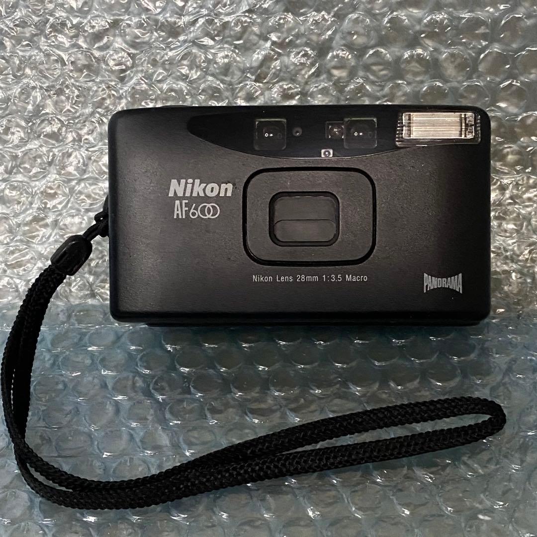 Nikon ニコン AF600 コンパクトフィルムカメラ ブラック