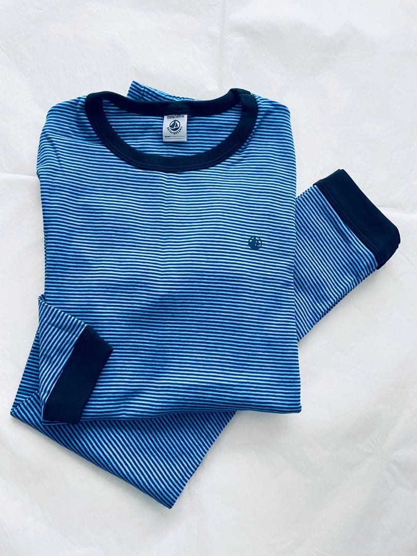 おまとめ 新品 未使用 プチバトー 長袖 パジャマ 10ans 12ans