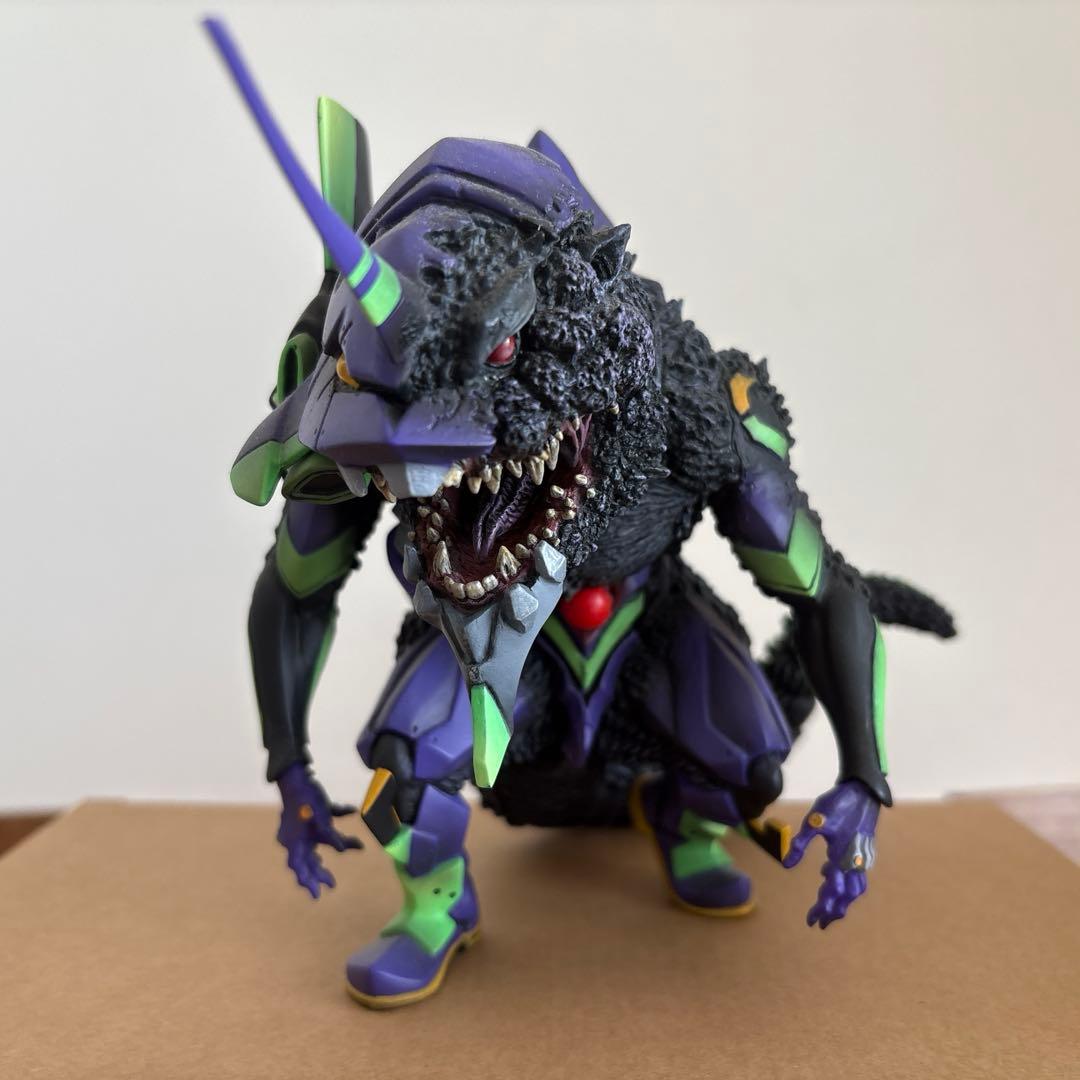 デフォリアル ゴジラ×エヴァンゲリオン フィギュアセット初号機G覚醒形態＆2号機