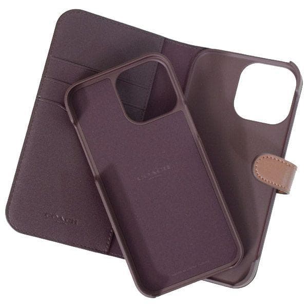 COACH シグネチャー iPhone13PRO 専用 カーキ C8024