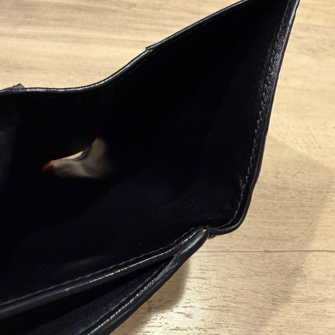 ボッテガヴェネタ BOTTEGAVENETA 財布 二つ折りブラック