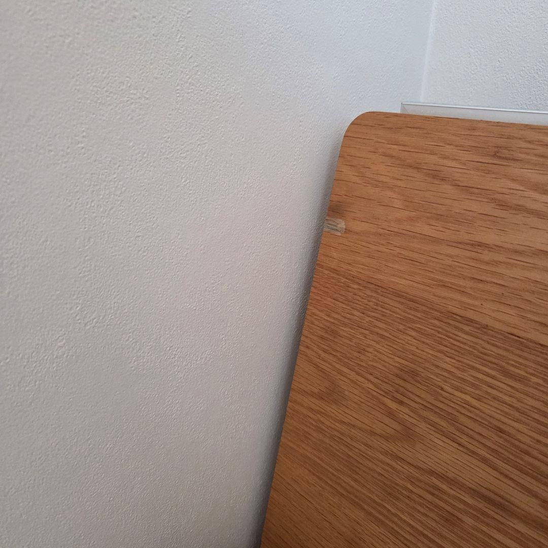 無印良品　ベッドフレーム・ヘッドボード付・セミダブル・オーク