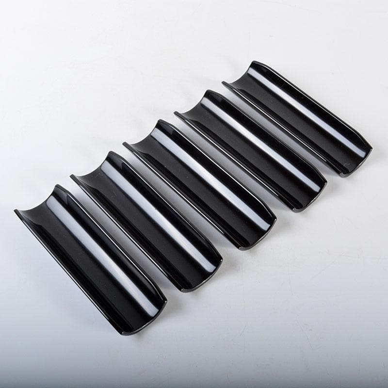 輪島塗　角野岩次　飛花沈金　小判形　茶托　おしぼり置き　2点　D　R4525