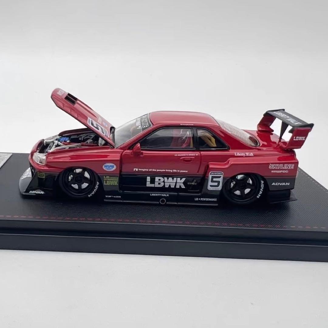 【3台セット】SW 1/64 GT-R ER34 LBWK 限定499
