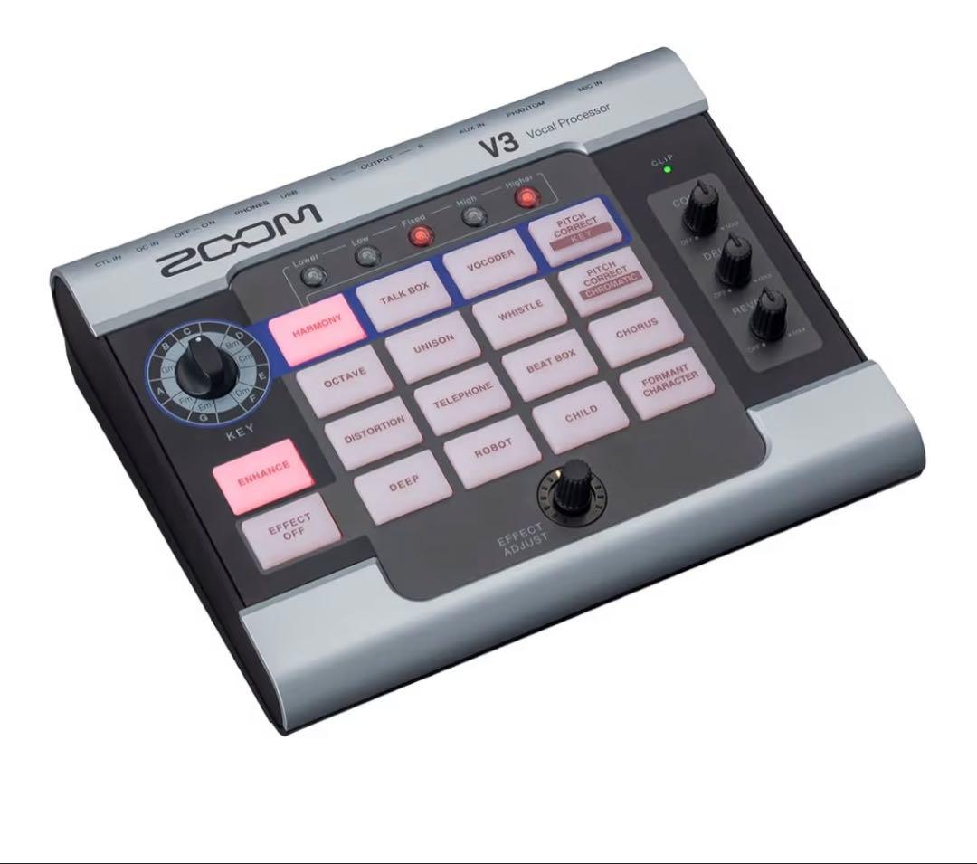 ZOOM ボイスチェンジャー ボーカルエフェクター V3