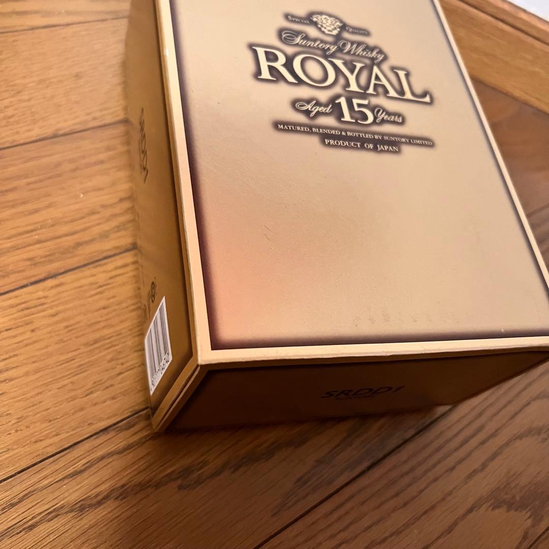 サントリー ローヤル15年 ゴールドラベル ギフト限定品 750ml 古酒
