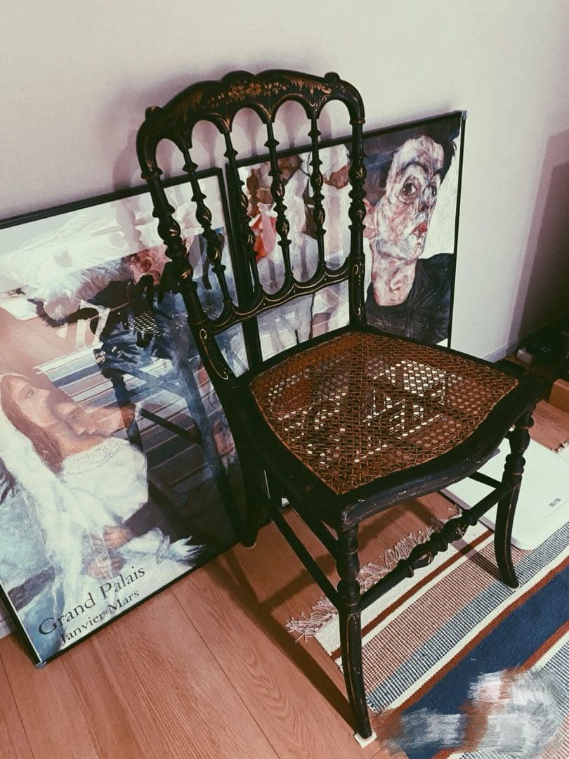 フランス製アンティークナポレオンチェア