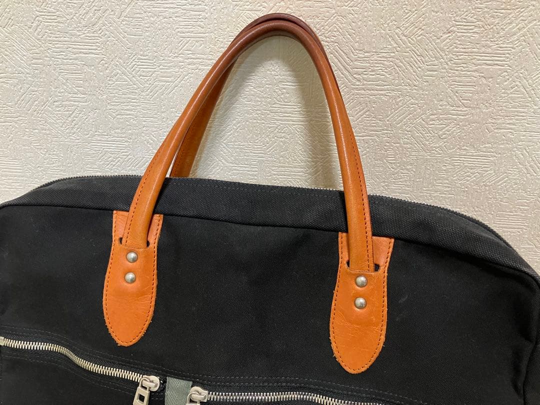 よ*パ様 一澤信三帆布　ビジネスバッグ H26 綿帆布　黒色　メンズ　バック　格